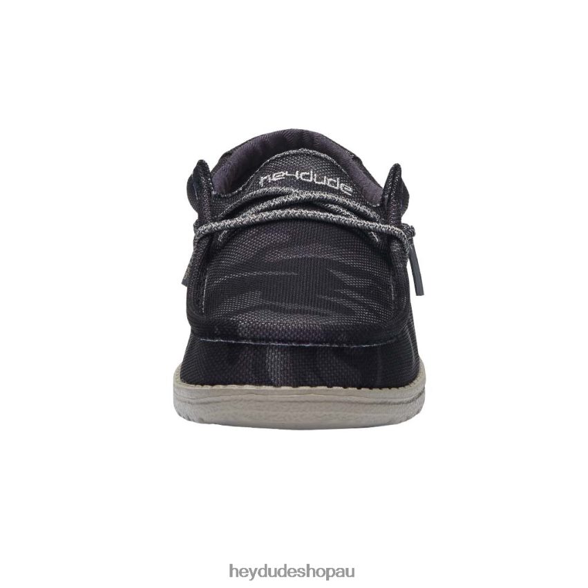 Hey Dude Wally Youth Camo Navy Camo Kids V4Z64219