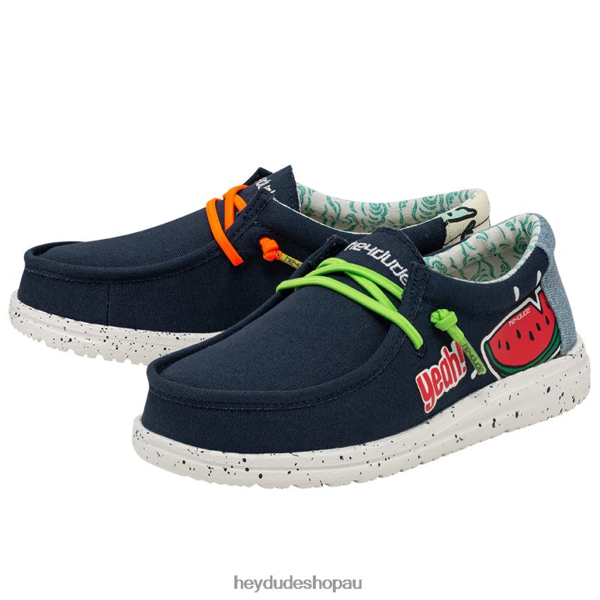 Hey Dude Wally Youth Doodle Patch Kids V4Z64208