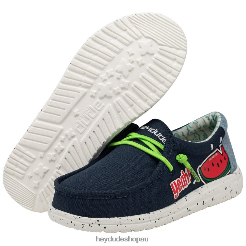 Hey Dude Wally Youth Doodle Patch Kids V4Z64208