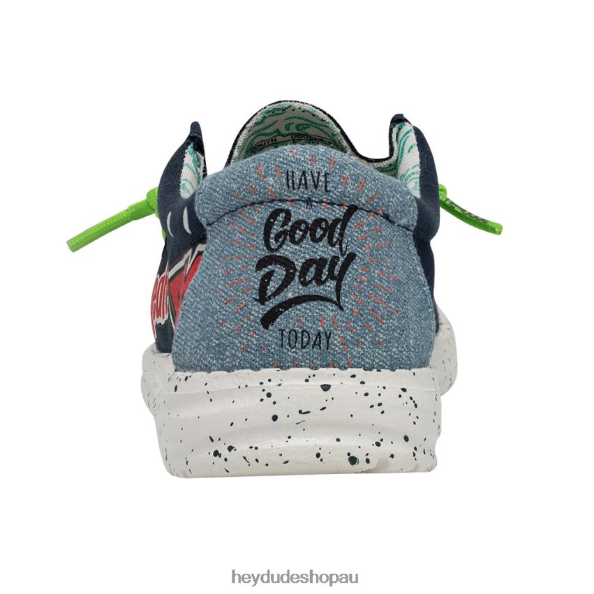 Hey Dude Wally Youth Doodle Patch Kids V4Z64208