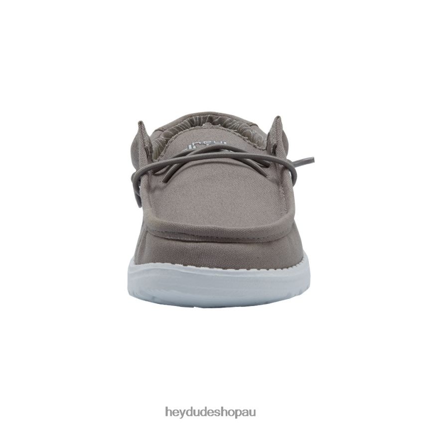 Hey Dude Wally Youth Grey Kids V4Z64207