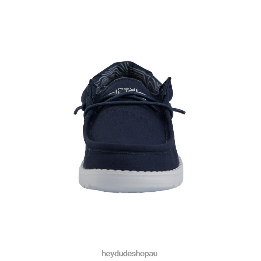 Hey Dude Wally Youth Navy Kids V4Z64206