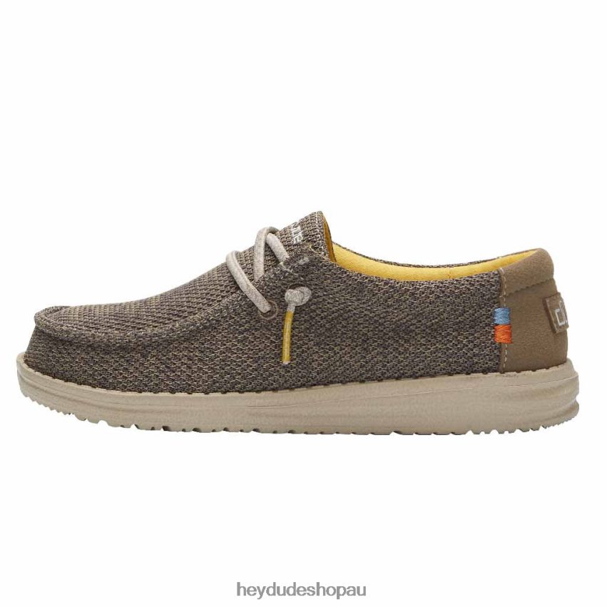 Hey Dude Wally Youth Sox Safari Kids V4Z64211