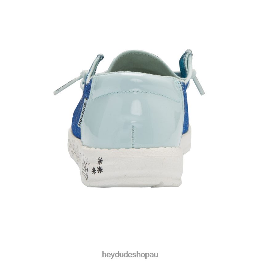 Hey Dude Wendy Youth Disco Azur Kids V4Z64189