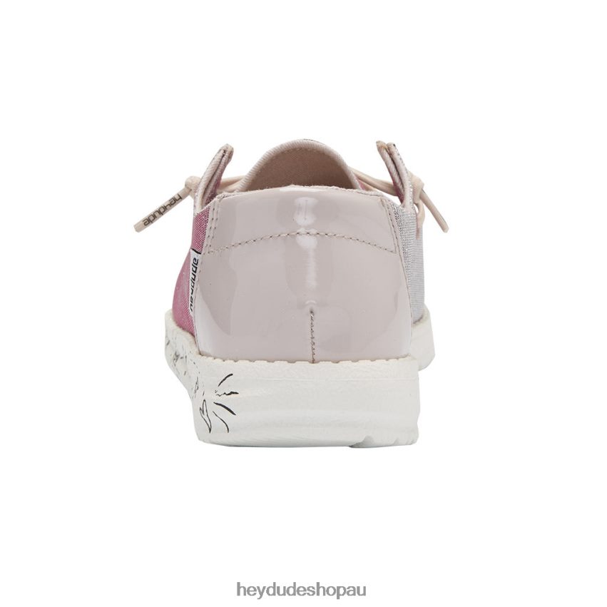 Hey Dude Wendy Youth Disco Pink Kids V4Z64190