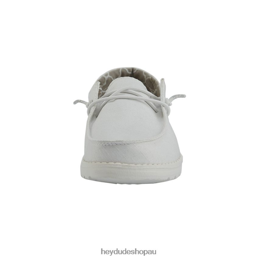 Hey Dude Wendy Youth Linen White Kids V4Z64202