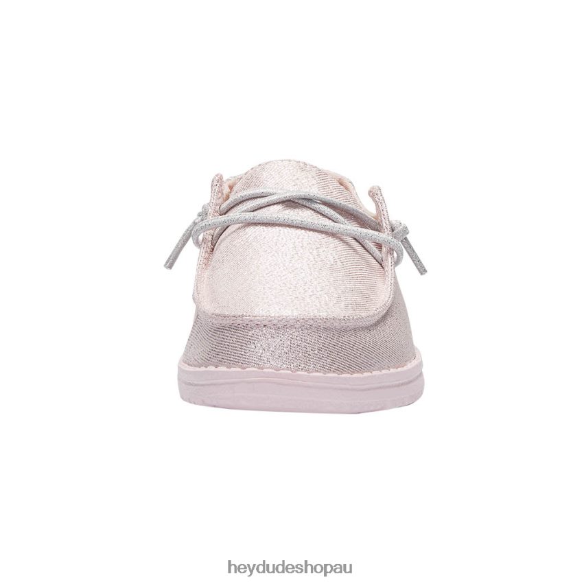 Hey Dude Wendy Youth Sparkling Pink Kids V4Z64192
