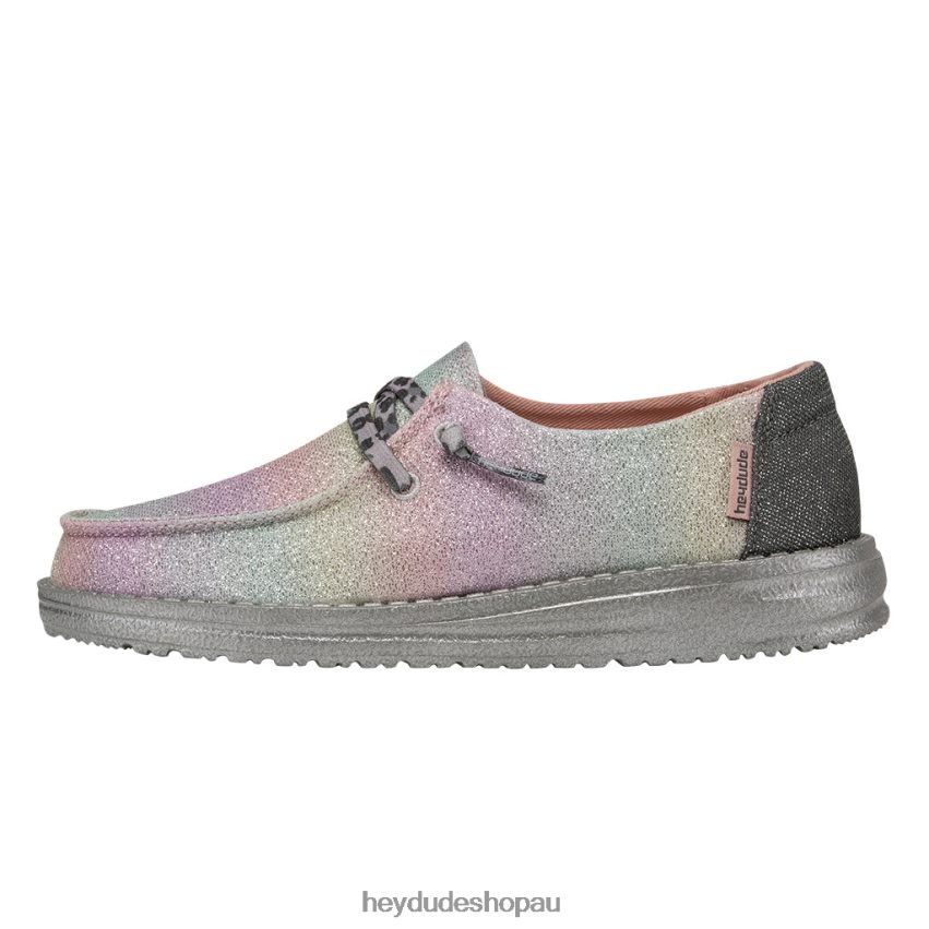 Hey Dude Wendy Youth Sparkling Sunset Kids V4Z64195