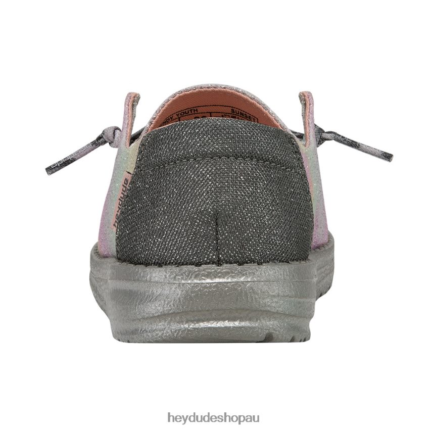 Hey Dude Wendy Youth Sparkling Sunset Kids V4Z64195