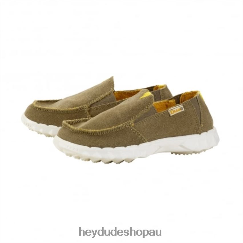 Hey Dude HEYDUDE Farty Youth Chestnut Kids V4Z64498