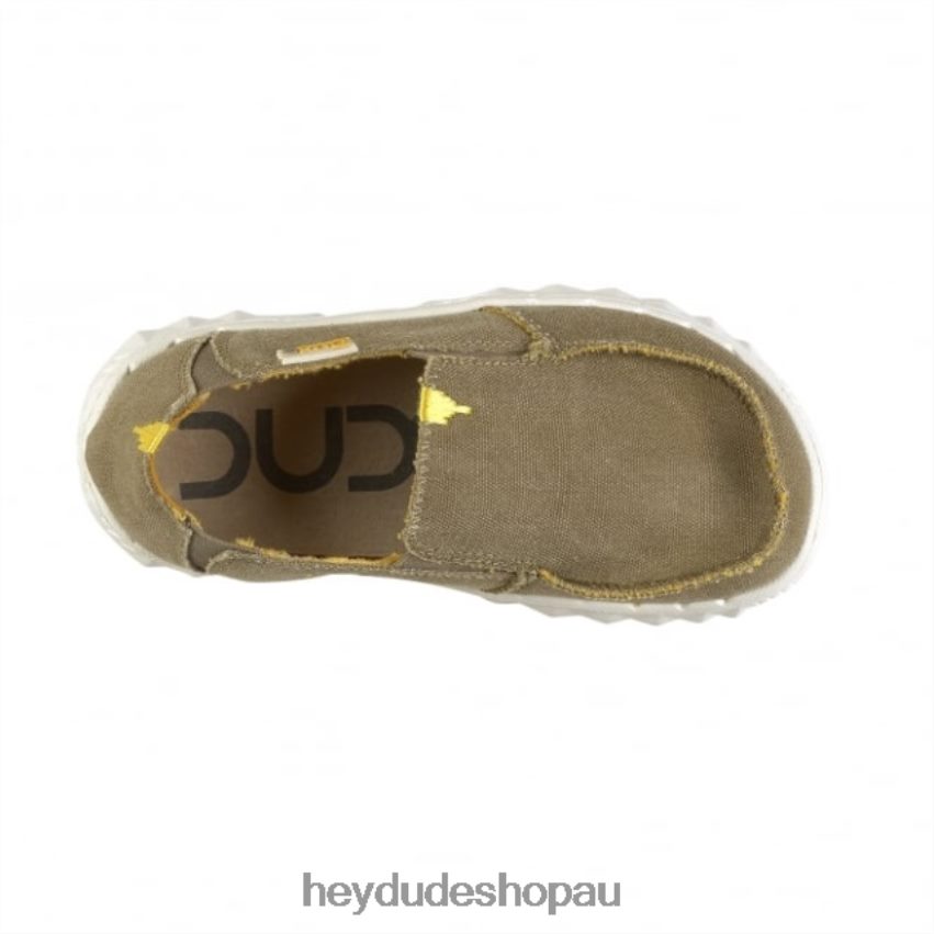 Hey Dude HEYDUDE Farty Youth Chestnut Kids V4Z64498