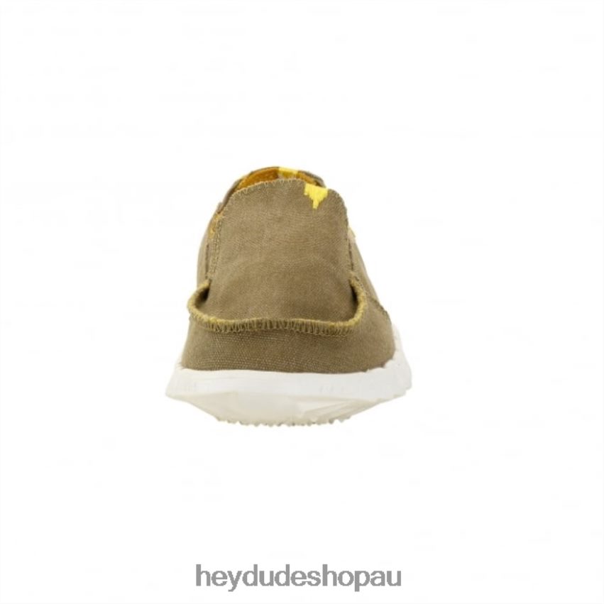 Hey Dude HEYDUDE Farty Youth Chestnut Kids V4Z64498