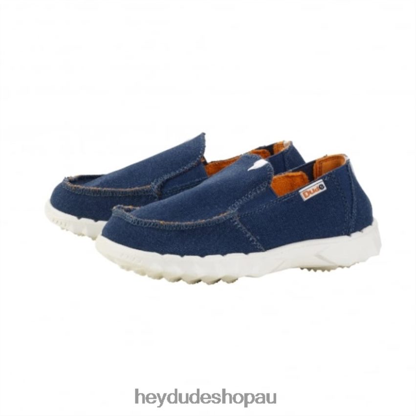 Hey Dude HEYDUDE Farty Youth Sea Blue Kids V4Z64499