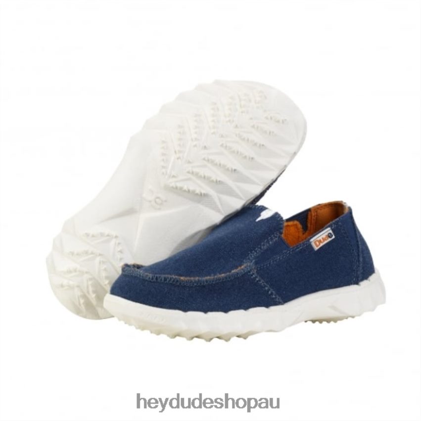 Hey Dude HEYDUDE Farty Youth Sea Blue Kids V4Z64499