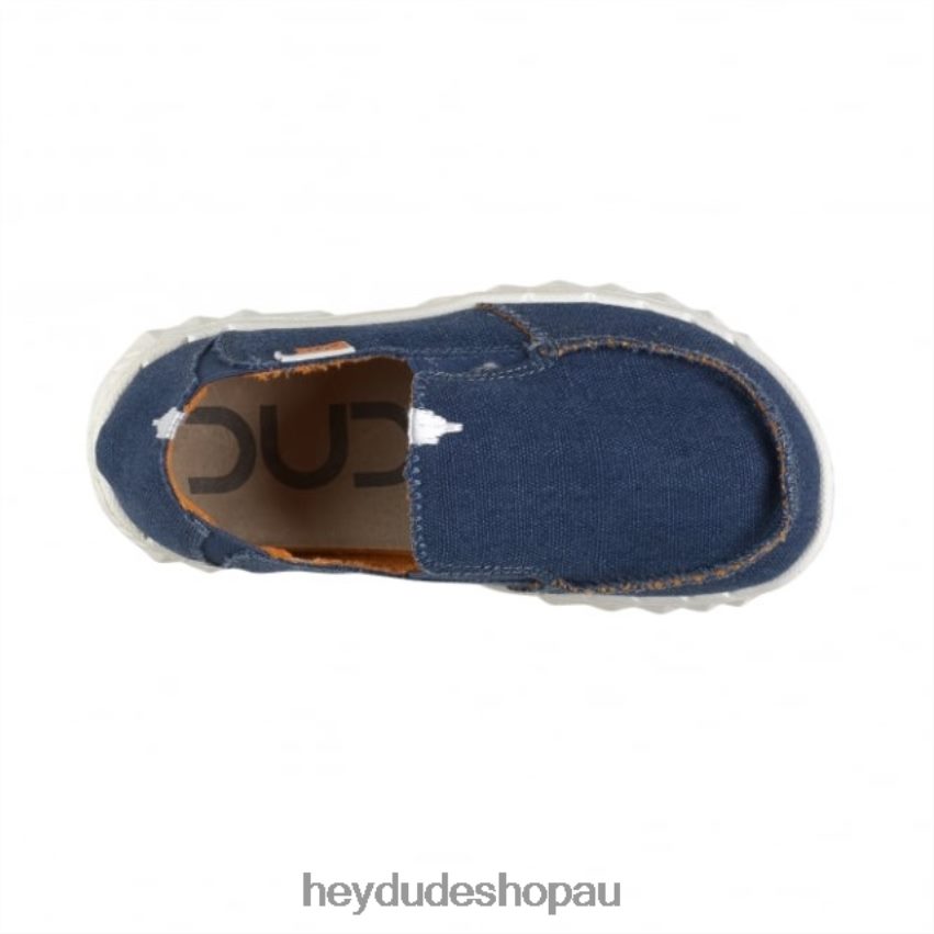 Hey Dude HEYDUDE Farty Youth Sea Blue Kids V4Z64499