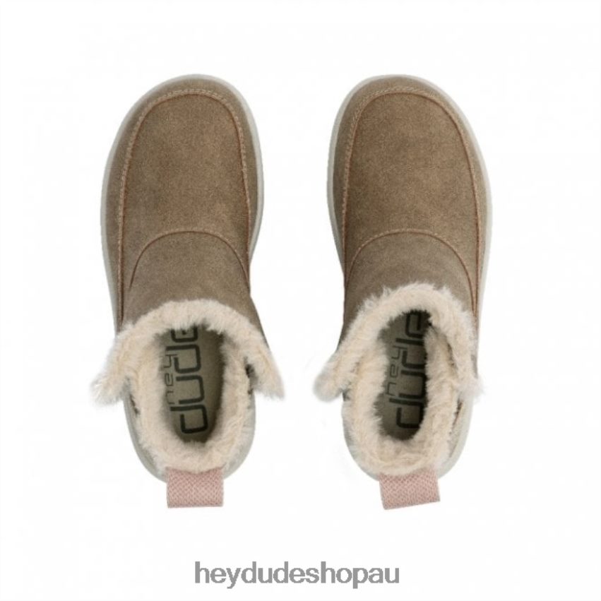 Hey Dude HEYDUDE Mel Youth Wool Blend Chestnut Kids V4Z64489