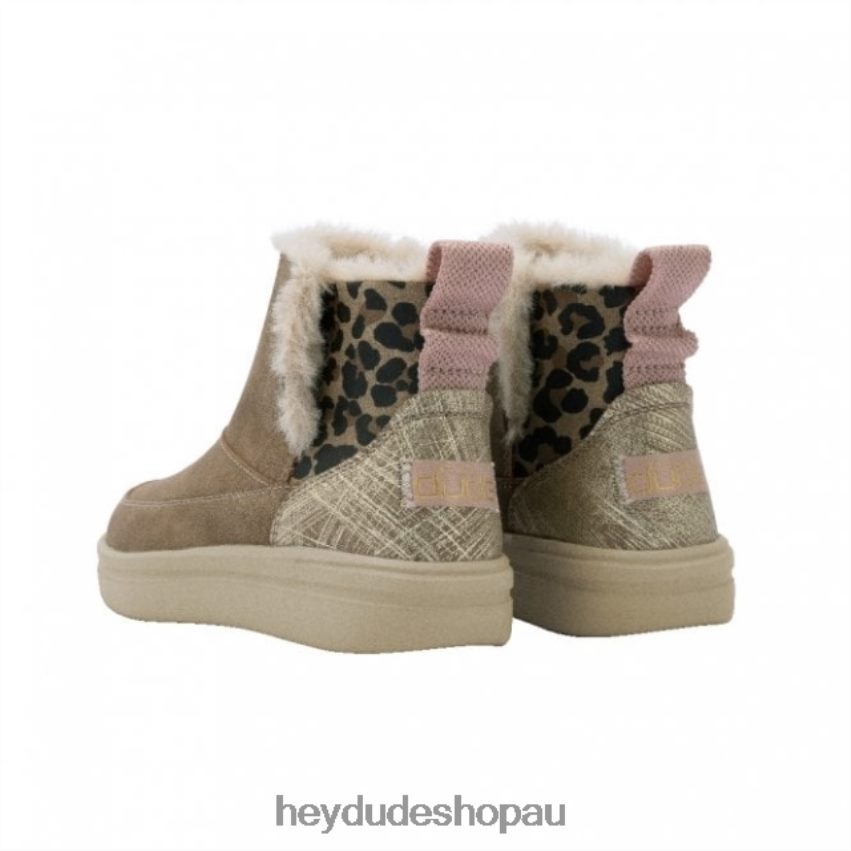 Hey Dude HEYDUDE Mel Youth Wool Blend Chestnut Kids V4Z64489