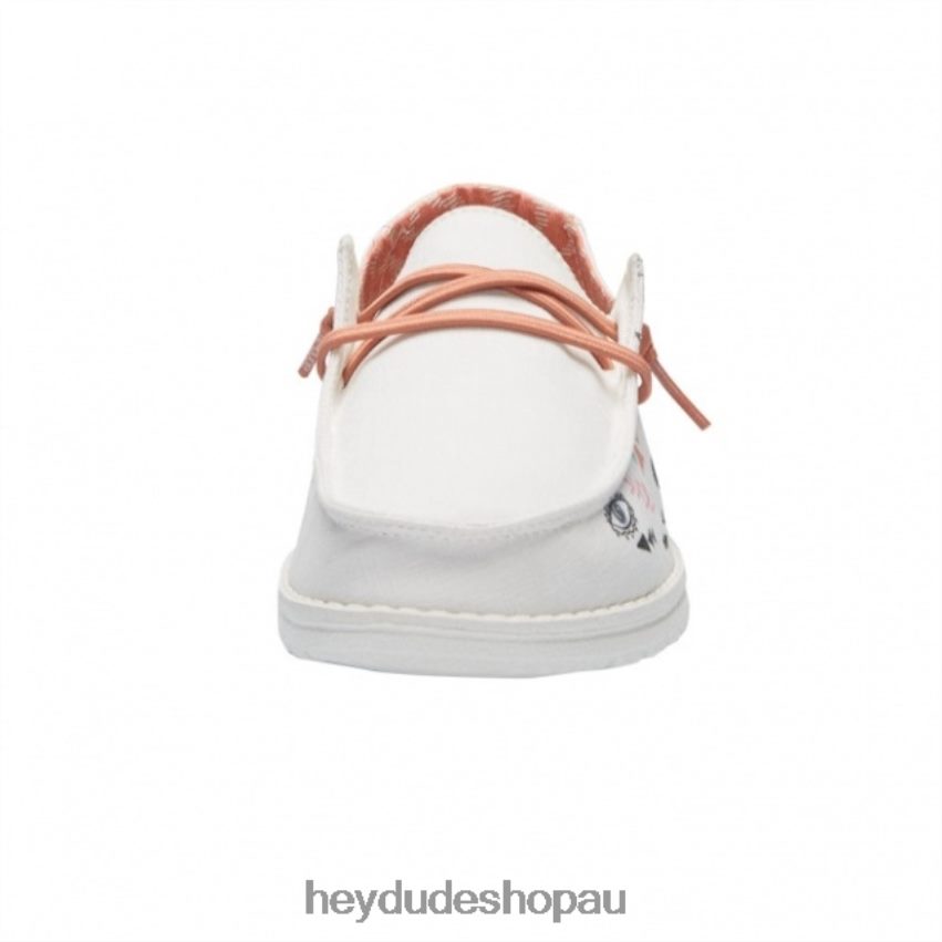 Hey Dude HEYDUDE Wendy Youth Chambray Doodle Boho Kids V4Z64506