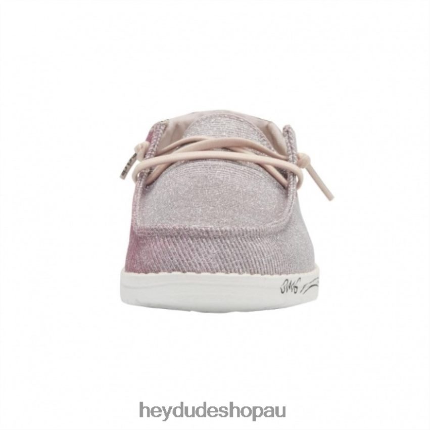 Hey Dude HEYDUDE Wendy Youth Disco Pink Kids V4Z64519