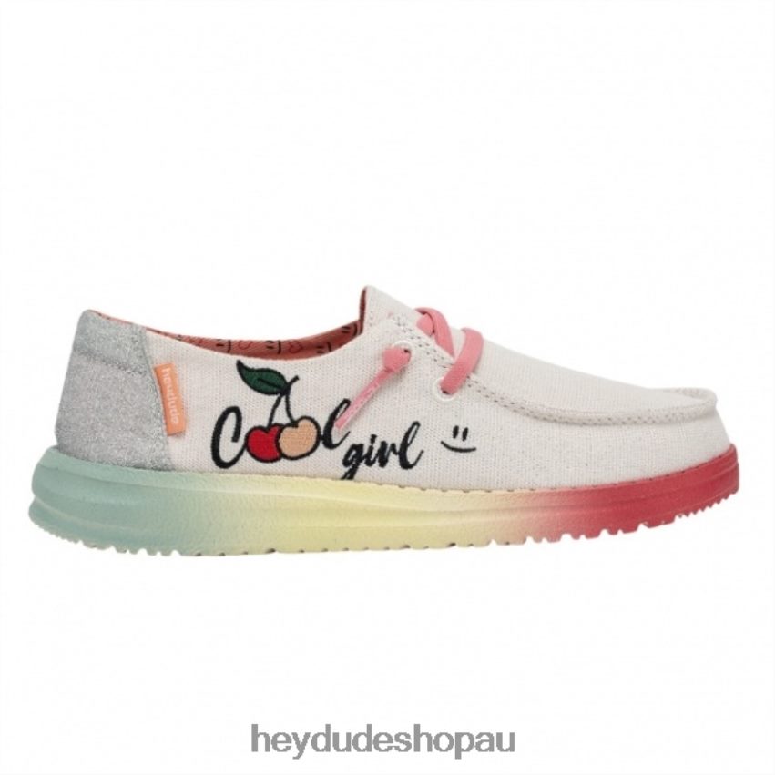 Hey Dude HEYDUDE Wendy Youth Doodle Freedom Kids V4Z64504