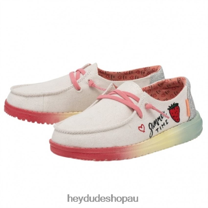 Hey Dude HEYDUDE Wendy Youth Doodle Freedom Kids V4Z64504