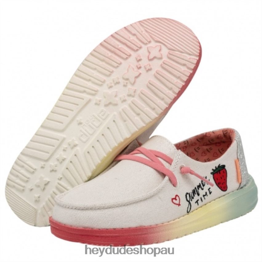 Hey Dude HEYDUDE Wendy Youth Doodle Freedom Kids V4Z64504