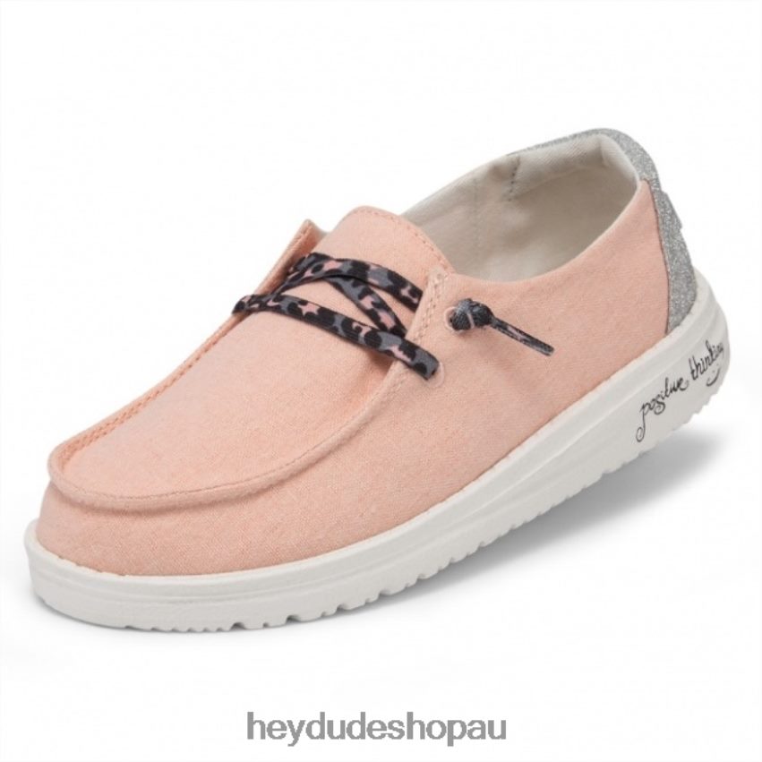 Hey Dude HEYDUDE Wendy Youth Rose Glitter Kids V4Z64501
