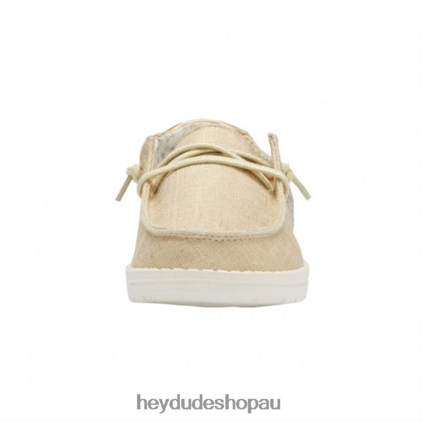 Hey Dude HEYDUDE Wendy Youth Star Gold Kids V4Z64507