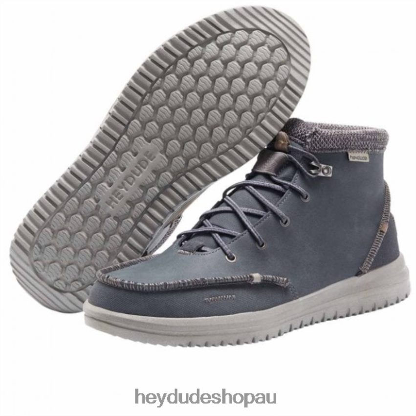 Hey Dude HEYDUDE Bradley Recycled Leather Deep Blue Men V4Z64342
