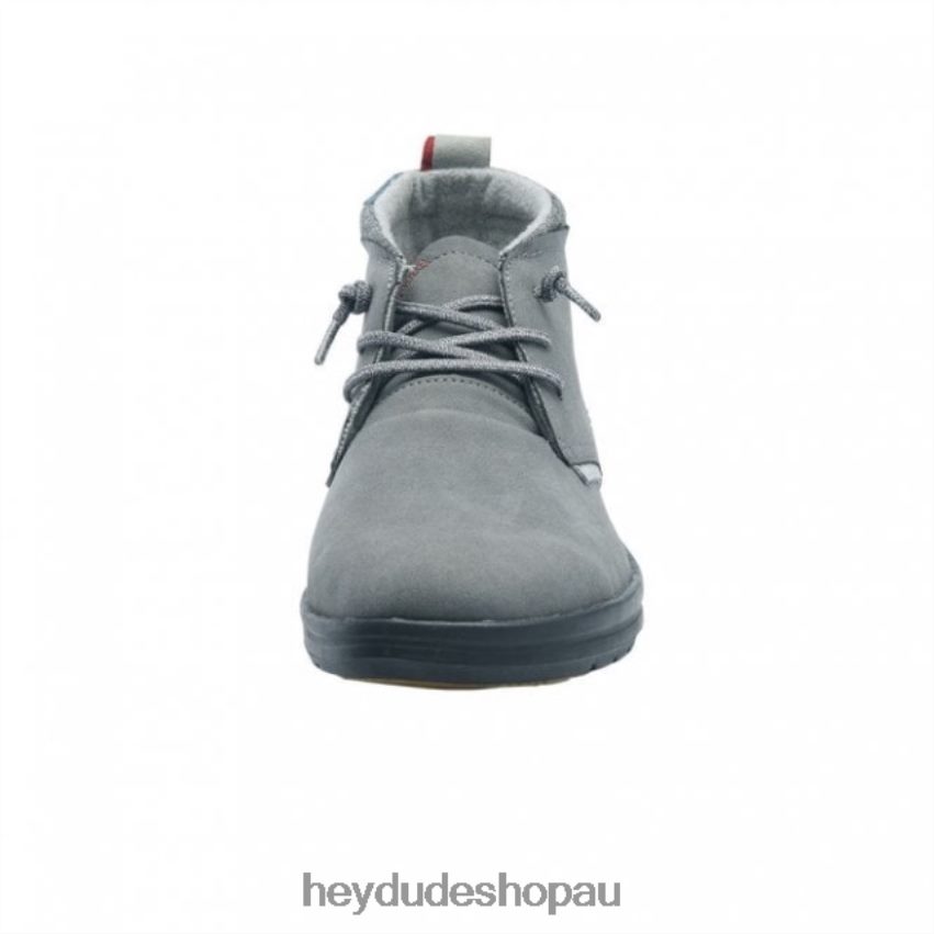 Hey Dude HEYDUDE Jack Recycled Leather Dark Grey Men V4Z64353