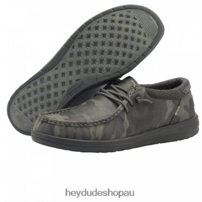 Hey Dude HEYDUDE Paul Recycled Leather Artic Camo Men V4Z64295