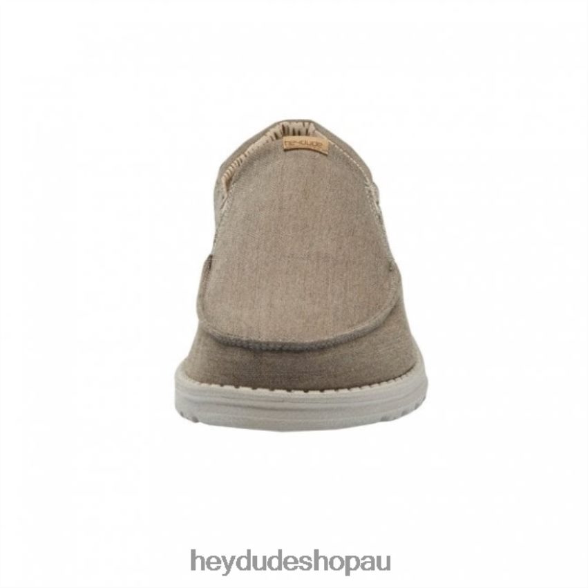 Hey Dude HEYDUDE Thad Chambray Walnut Men V4Z64230