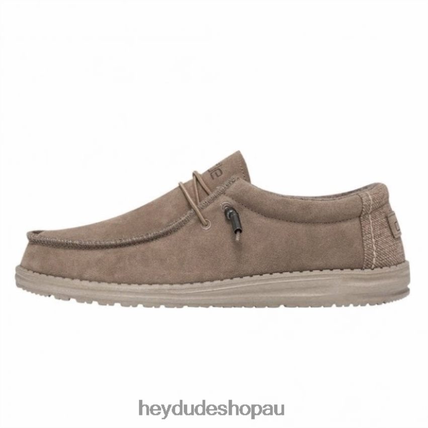 Hey Dude HEYDUDE Wally Premium Suede Desert Men V4Z64289