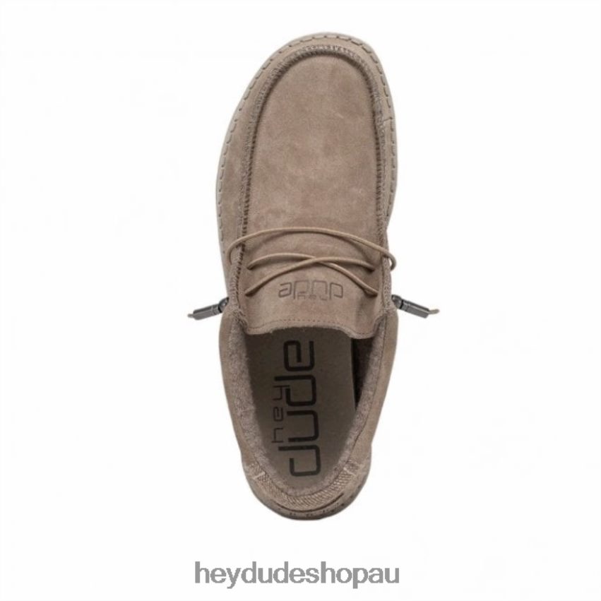 Hey Dude HEYDUDE Wally Premium Suede Desert Men V4Z64289