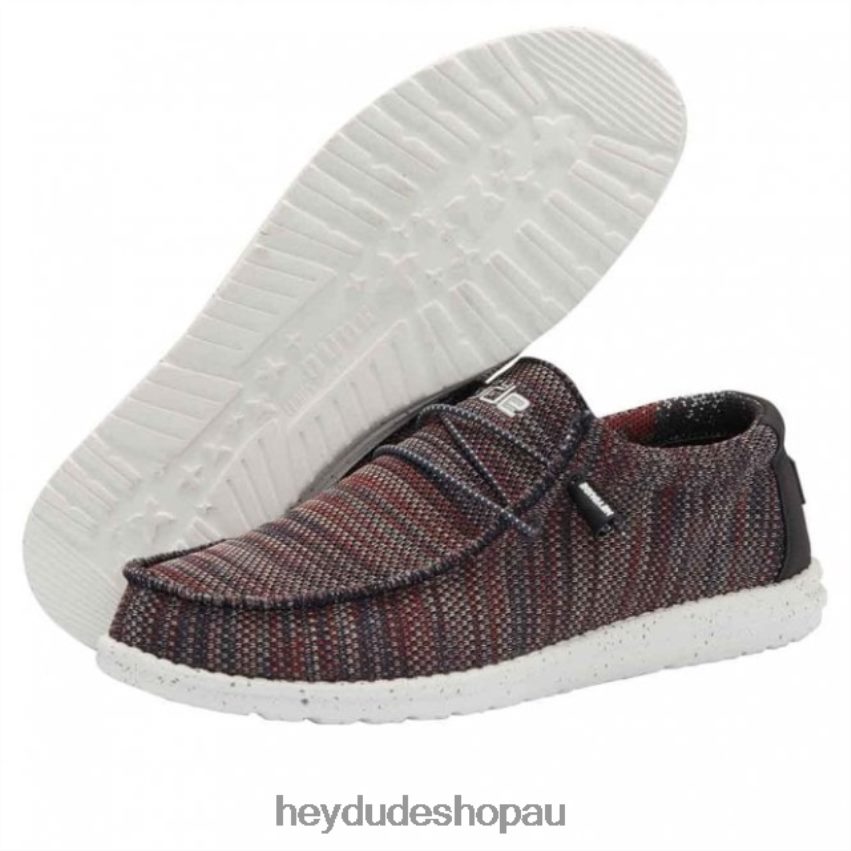 Hey Dude HEYDUDE Wally Sox Red Men V4Z64305