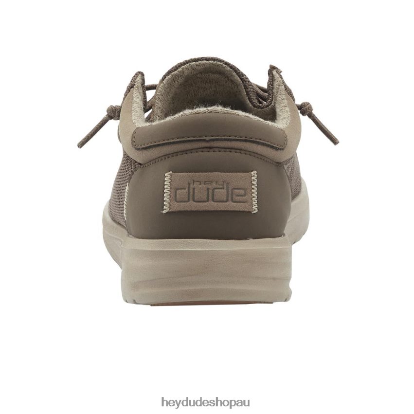 Hey Dude Paul Sox Shitake Brown Men V4Z64158