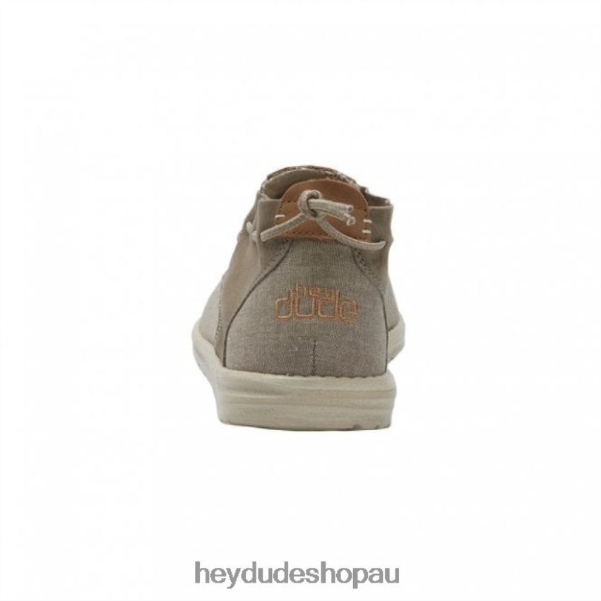 Hey Dude HEYDUDE Alfie Chambray Tan Men V4Z64316