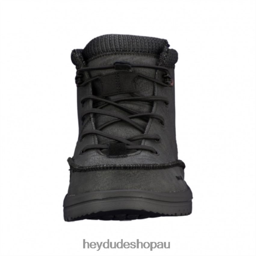 Hey Dude HEYDUDE Bradley Recycled Leather Black Graphite Men V4Z64484