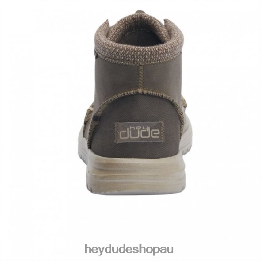 Hey Dude HEYDUDE Bradley Recycled Leather Chocolate Men V4Z64288