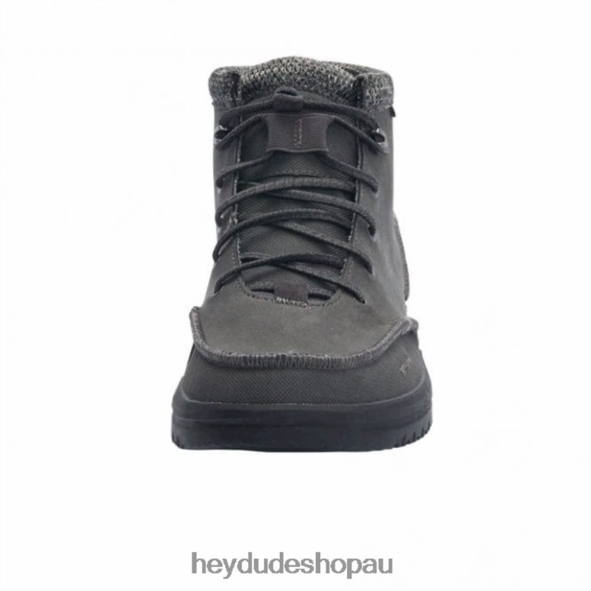 Hey Dude HEYDUDE Bradley Recycled Leather Granite Men V4Z64287