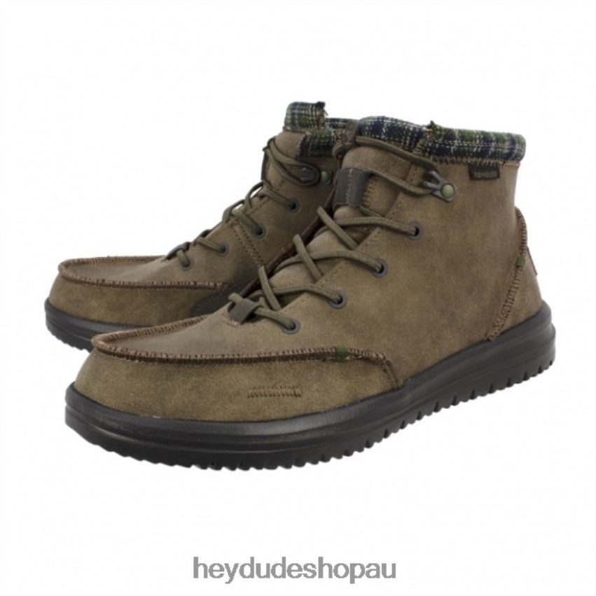 Hey Dude HEYDUDE Bradley Recycled Leather Mahogany Men V4Z64485
