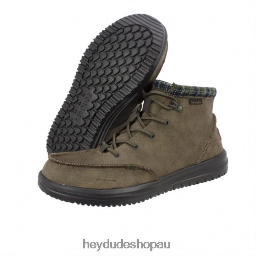 Hey Dude HEYDUDE Bradley Recycled Leather Mahogany Men V4Z64485