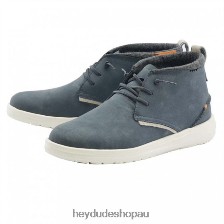 Hey Dude HEYDUDE Jack Recycled Leather Navy Men V4Z64354