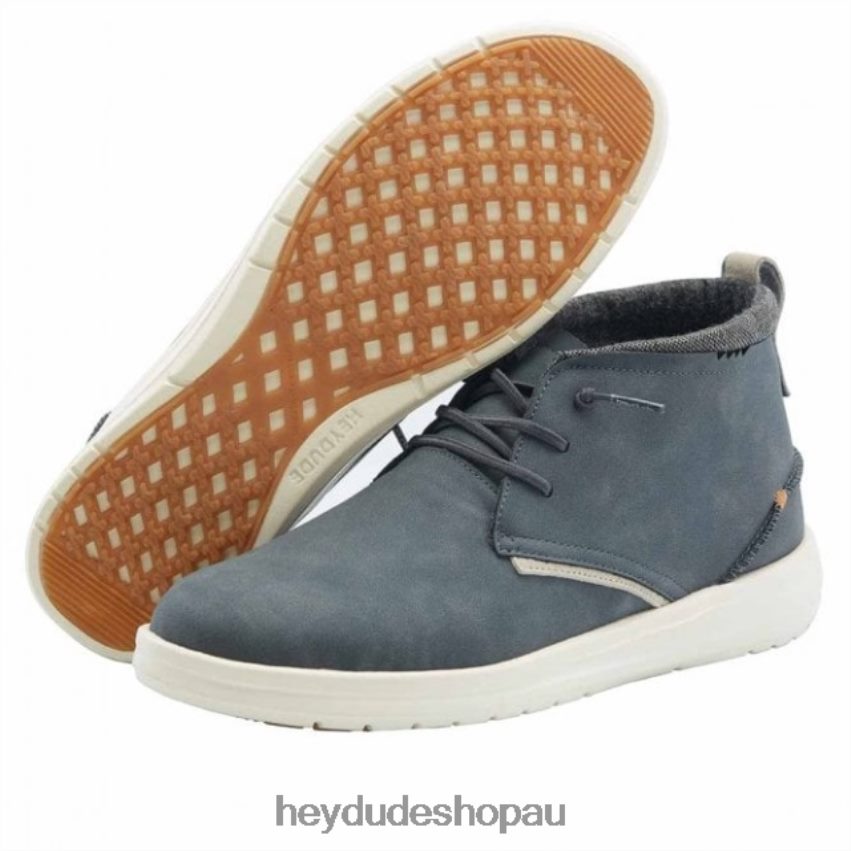 Hey Dude HEYDUDE Jack Recycled Leather Navy Men V4Z64354