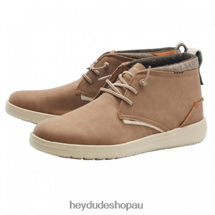 Hey Dude HEYDUDE Jack Recycled Leather Nut Men V4Z64355