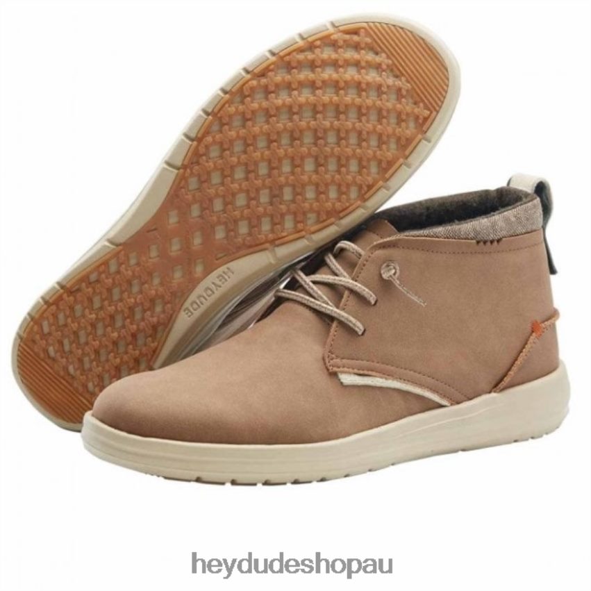 Hey Dude HEYDUDE Jack Recycled Leather Nut Men V4Z64355