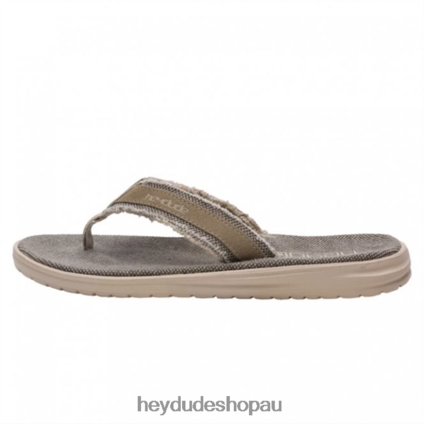 Hey Dude HEYDUDE Jax Natural Beige Men V4Z64364