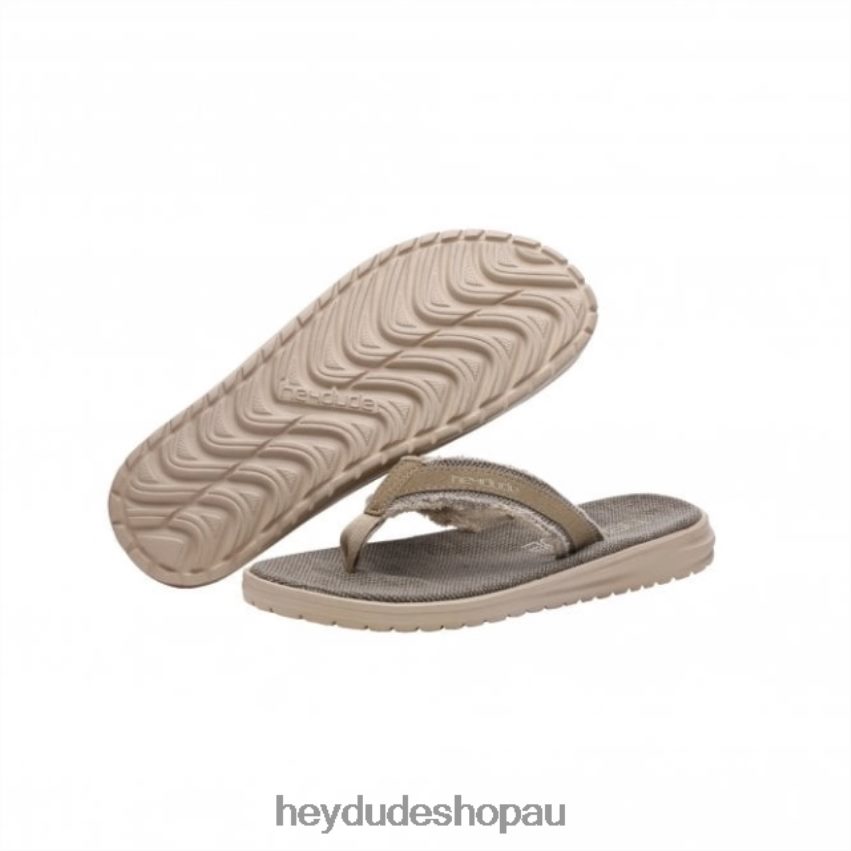 Hey Dude HEYDUDE Jax Natural Beige Men V4Z64364