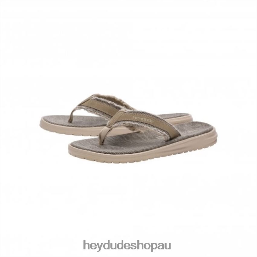 Hey Dude HEYDUDE Jax Natural Beige Men V4Z64364