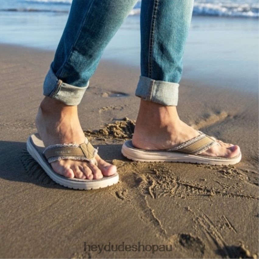 Hey Dude HEYDUDE Jax Natural Beige Men V4Z64364